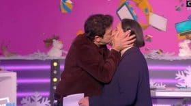 Le baiser surprise de Patrick Bruel à Danielle Moreau