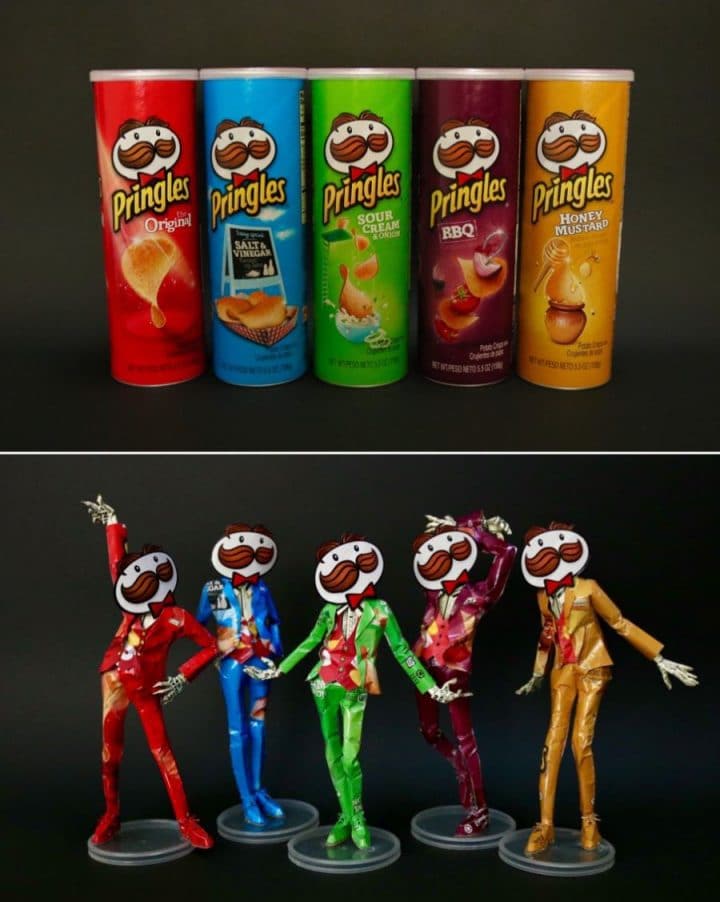 bonhommes pringles