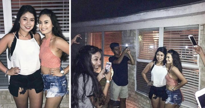 Photos différentes pour le bon angle