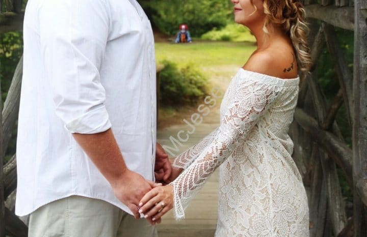 Photo de mariage gachée