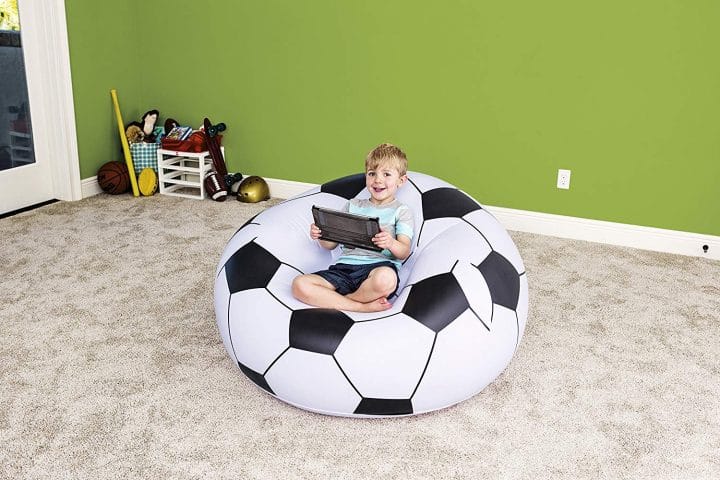 Fauteuil gonflable ballon