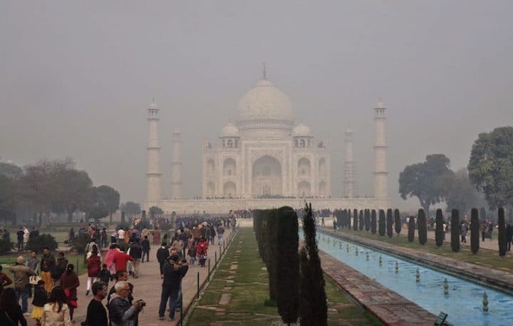 Taj Mahal réalité