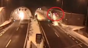 Découvrez la vidéo impressionnante d'une voiture s'envolant dans les airs