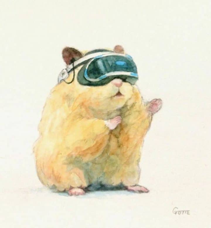 aventures-hamster-peinture-aquarelle