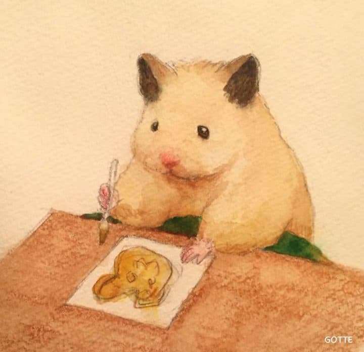 aventures-hamster-peinture-aquarelle