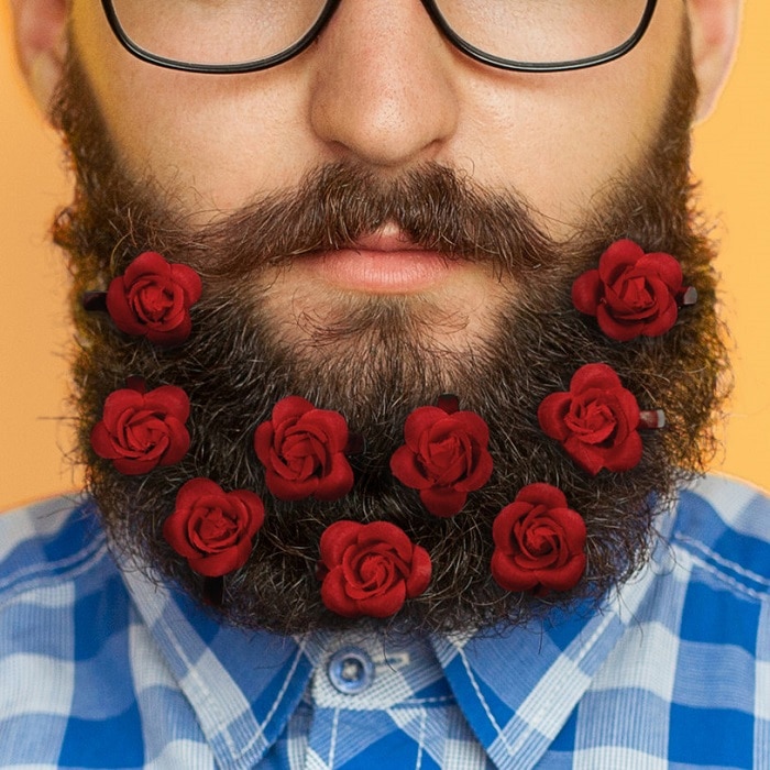 barbe-fleurs-saint-valentin-bouquet