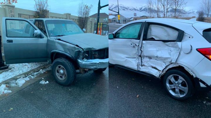 bird box challenge en voiture