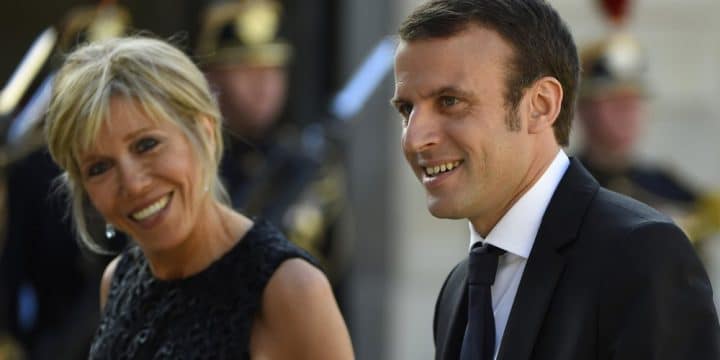 brigitte-et-emmanuel-macron-hopital-enfant-cancer