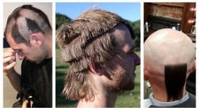 coupe de cheveux foirée