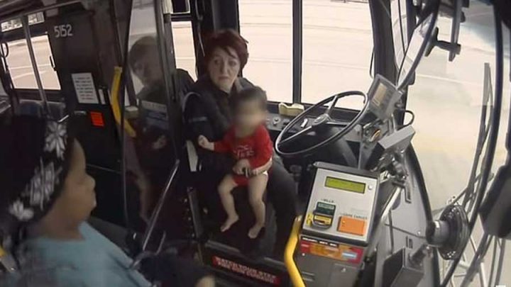 conductrice du bus sauve un bébé