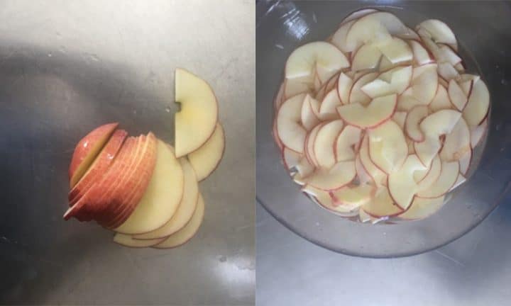 etapes pommes