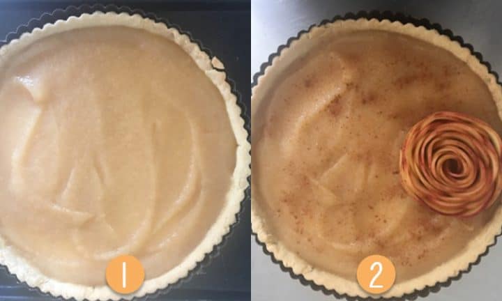 etapes tarte