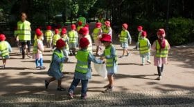 Gilets jaunes enfants
