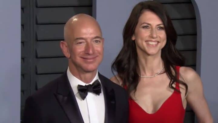 Jeff Bezos et sa femme