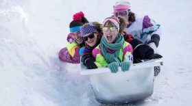 course de glisse baignoire