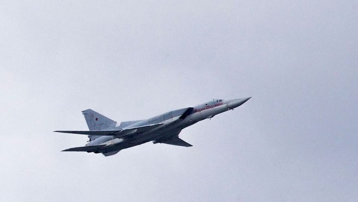 tupolev avion militaire se casse en deux