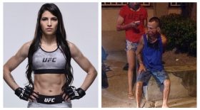 combattante ufc maitrise voleur