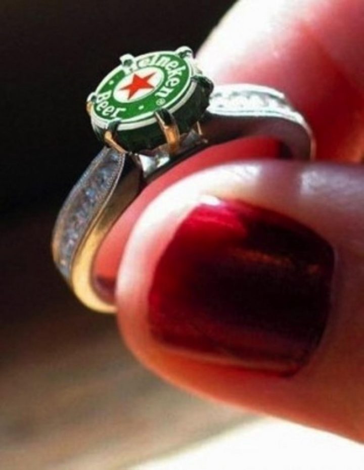 bague heineken