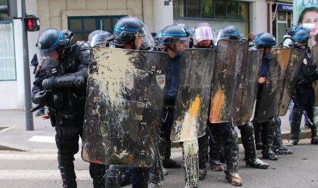 Cacatov Gilets jaunes CRS