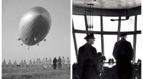 Collage dirigeable Hindenburg