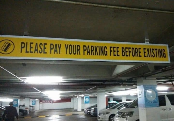 aventures parking