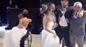 handicapé paralytique debout