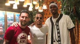 Salt Bae avec Lionel Messi et Paul Pogba