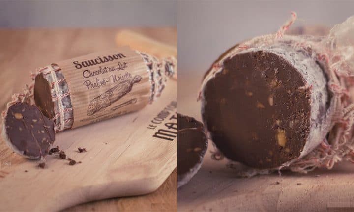 saucisson chocolat