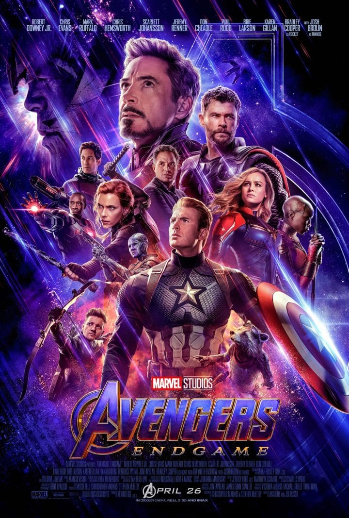 affiche avengers endgame