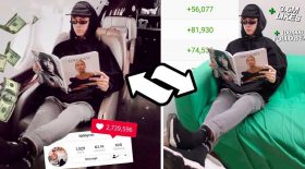 youtubeur gagne followers instagram faux riche