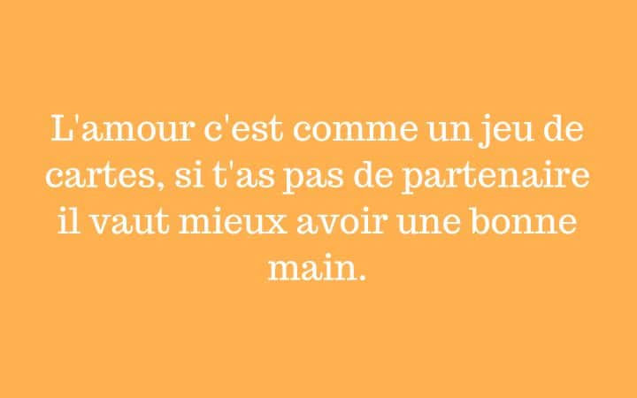 expression à la con