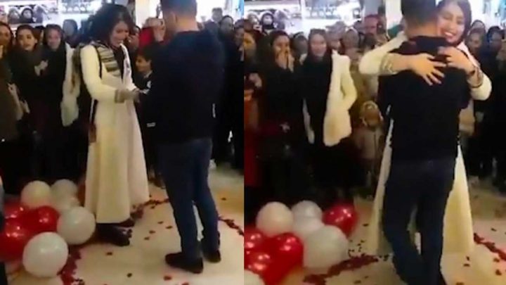 demande en mariage iran outrage public