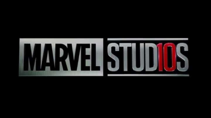 logo 10 ans marvel studios