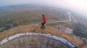 monocycle altitude vertige