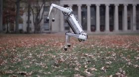 Robot backflip
