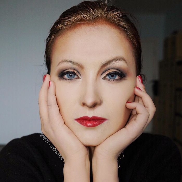 artiste make up sosie célébrité