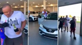 amis faire le taxi cadeau voiture