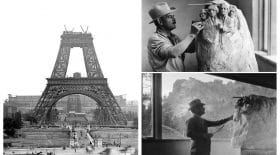 Collage construction monuments