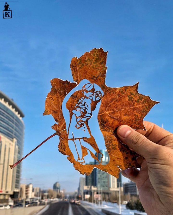 art feuilles mortes