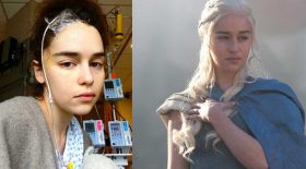 emilia clarke rupture d'anévrisme photos