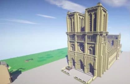 minecraft Notre dame