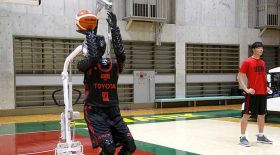 robot basket tir panier