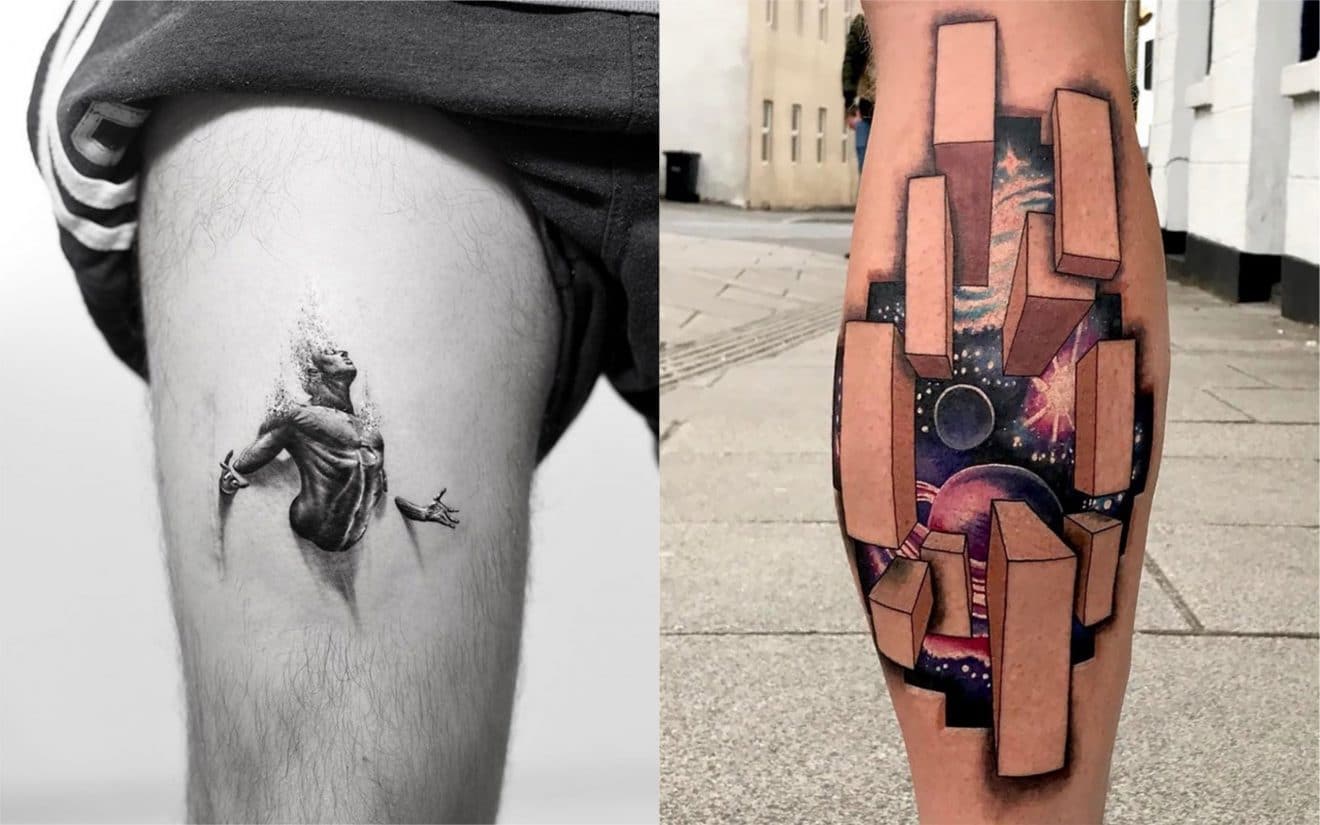 Tatouage 3d Homme