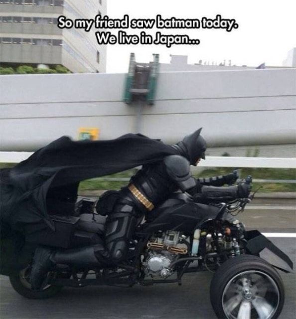 truc bizarre sur la route