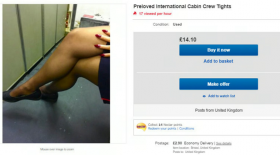 uniforme hôtesse de l'air mis en vente