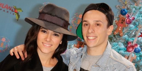 Alizée enceinte de Grégoire Lyonnet