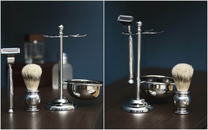 Cadeaux fête des père rasoir