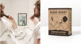 Cadeaux fête des pères bavoir à barbe