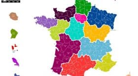 carte france dpeartement