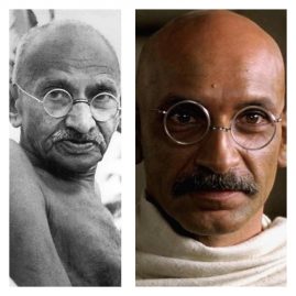 Ghandi et Ben Kingsley
